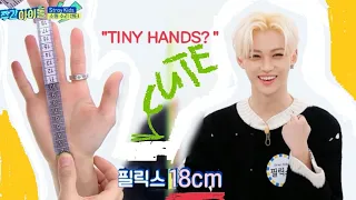 skz: Felix's tiny hands (so cute)😍