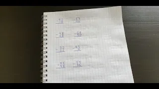 Разность двухзначных чисел в столбик, часть 17. Математика 2 класс.