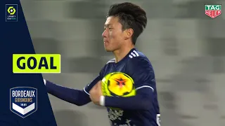 Goal Ui Jo HWANG (73' - FC GdB) FC GIRONDINS DE BORDEAUX - STADE DE REIMS (1-3) 20/21