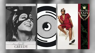 Bruno Mars x Ariana Grande x Mark Ronson - 24K Magic/Greedy/Uptown Funk (MASHUP)