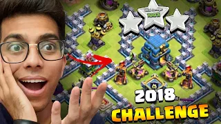 supercell gave us 2018 challenge (Clash of Clans)