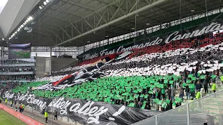 Ambiance supporters ASSE • Saint-Etienne - Auxerre (09-03-2024)