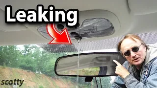 How to Fix a Water Leak in Your Car