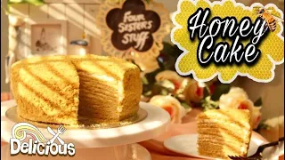 Honey cake recipe || Russian  medovic honey cake ||