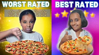 Trying Zomato's Best Rated vs Worst Rated Food