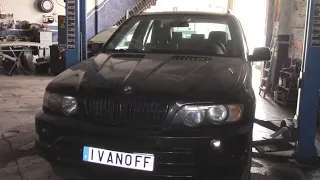 BMW X5   E53    3 0D  Замена АКПП