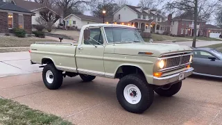 1970 Ford F-250 4x4 Highboy February 26, 2023    58,131 miles