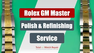 Rolex GMT Master II - Polish & Refinishing Service