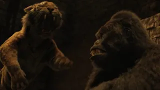 Tiger v/s Gorilla Fight (Dolittle) movie in hindi