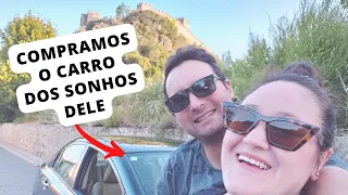 TOUR PELO NOSSO CARRO em Portugal - vlog - como abastecer em Portugal? - limpeza