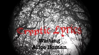 Alice Boman - Waiting (HQ Lyrics)