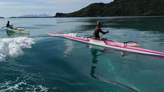 Surf à Bora Bora