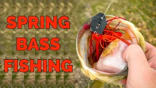 Spring Time Bass Fishing - Pond Hopping for Pre-Spawn Bass