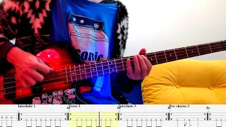 Downer – Nirvana – Bass cover with tabs (4k)