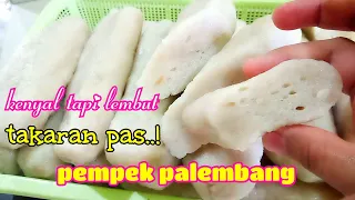 Resep pempek ikan asli palembang lembut enak | takaran pas