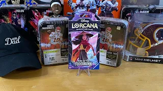 Ripping more of the NEW Target Mystery Tins with my COHOST!! (Rookie ⭐️QB, 5 Autos)