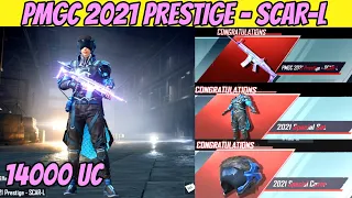 New Mythic Scar-L with On Hit Effect 😱 | PMGC 2021 Prestige - Scar-L | 14000 UC 🤕