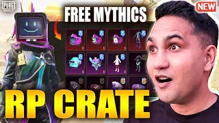 New A6 Royal Pass Crate Opening | A6 RP Crate Opening | Free Old Mythics | PUBG MOBILE | BGMI