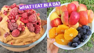 WHAT I EAT IN A DAY | High Raw Fruit Based🍇🍎🍌