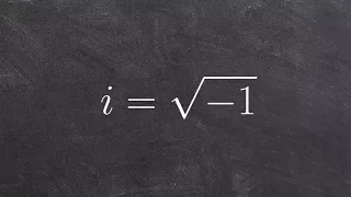 Pre-Calculus - How to simplify imaginary numbers to a higher power