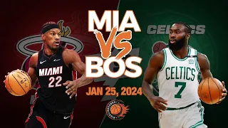 Boston Celtics vs Miami Heat Full Game Highlights | January 25, 2024