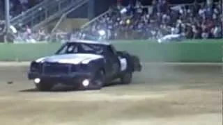 The Return of Monster Trucks in Aruba 2012 Day 2 Standing Car Hit.mp4