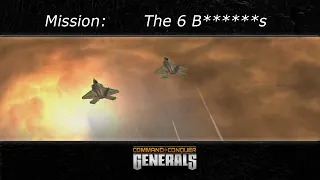 [C&C Generals] - The 6 B******s - Mission Map