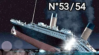 montage numéro 53 et 54 du Titanic de chez Hachette collection