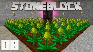 StoneBlock #08 - Выращивание эссенции | Выживание в Маинкрафт с модами