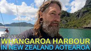 Cruising Whangaroa Harbour in New Zealand on 50ft Catamaran and Hiking its trails with SV Womble