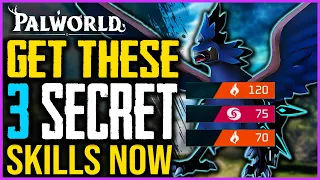 Palworld 3 SECRET HIDDEN SKILLS You Don't Have - Get This Pal Before Its Nerfed Palworld Best Pals