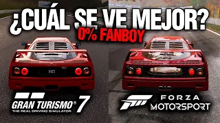 ACABEMOS YA CON EL DEBATE: ¿FORZA se ve MEJOR que GRAN TURISMO? ¿Podría verse mejor?