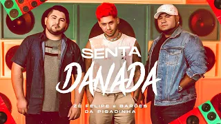 Zé Felipe e Os Barões Da Pisadinha - Senta Danada (Letra/Lyrics) | Super Letra