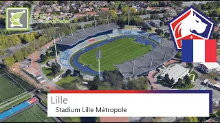 Stadium Lille Métropole | LOSC Lille (féminines) | Google Earth | 2019