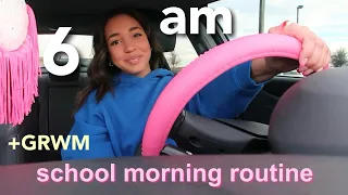 MY 6AM SCHOOL MORNING ROUTINE