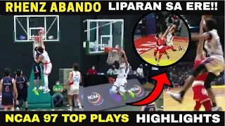 Rhenz Abando NCAA Season 97 Top Plays Highlights