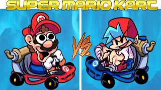 SUPER MARIO KART FNF FULL WEEK ~ FNF MOD