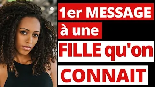 Cercle fermé et cercle virtuel : quel premier message envoyer à une fille qu'on connaît déjà ?