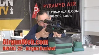 Weihrauch HW110ST FAC .22 Caliber - Great Target and Small Game PCP! - Airgun Review by AirgunWeb