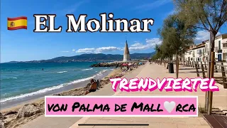 El Molinar🌴🏖️MALLORCA island🩷Spaziergang entlang der Strandpromenade…😍spain #mallorca #travel #video