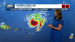 Video: See Hurricane Lee's projected track; future effects on New Hampshire, New England unclear