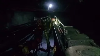 буровая машина полный осмотр шахта