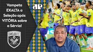 "FOI IMPECÁVEL! Cara, o Brasil NÃO..." Vampeta EXALTA a Seleção após 2 a 0 na Sérvia!