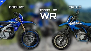 TODAS LAS YAMAHA WR QUE EXISTEN / PARA CALLE, SUPERMOTO Y ENDURO / MAZA