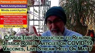 CensorTube Introduction to Reading Jessica Rose’s Articles, Live Stream Held On May 7. 2022 [ASMR]