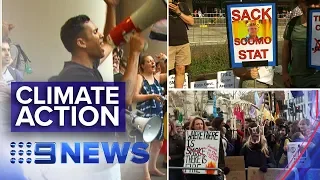 International call for climate change action in Australia | Nine News Australia