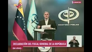 Fiscal General Tarek William Saab sobre Orlando Figuera, joven quemado vivo en 2017