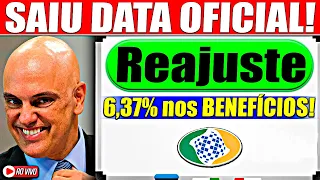 DATA DEFINIDA: Reajuste de 6,37% FOI APROVADO - NOVO AUMENTO DO INSS!