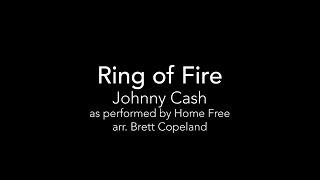 Ring of Fire (Home Free Version) for tuba quartet and soloist (arr. Brett Copeland)