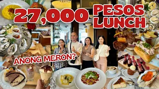 27,000 PESOS LUNCH SA SOLAIRE!!!